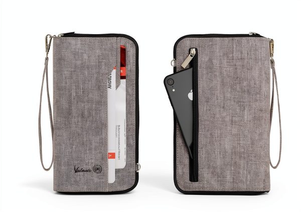 Travel Organizer Holifesy RFID Gray Large-3
