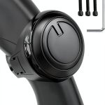 JONMON Steering Wheel Knob ABS Silicone AntiSkid-0