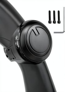 JONMON Steering Wheel Knob ABS Silicone AntiSkid-0