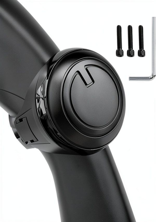 JONMON Steering Wheel Knob ABS Silicone AntiSkid-0