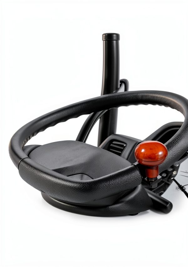 BWBWND Woodgrain Steering Wheel Spinner Iron-5