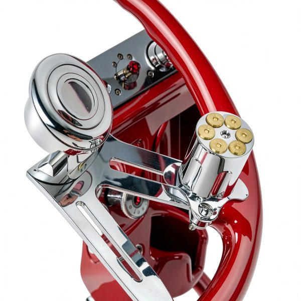 United Pacific Steering Wheel Spinner Chrome Aluminum-7