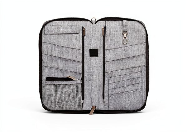 Travel Organizer Holifesy RFID Gray Large-2