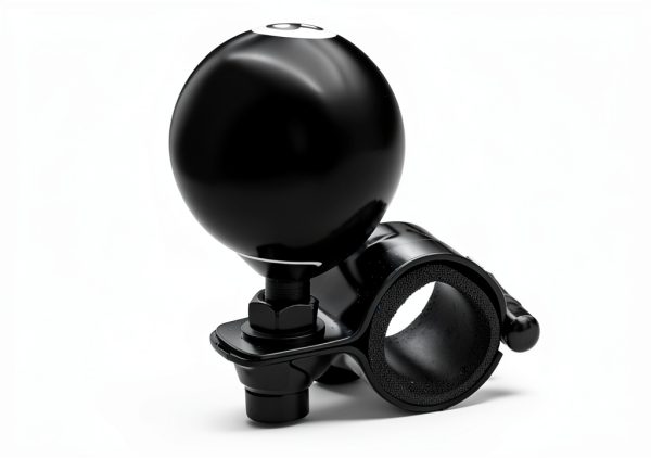 HQRNYP Steering Wheel Spinner Resin Iron 8Ball-0