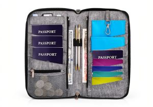 Travel Organizer Holifesy RFID Gray Large-0