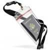Passport Wallet Specialist ID Black Plastic Zipper-3