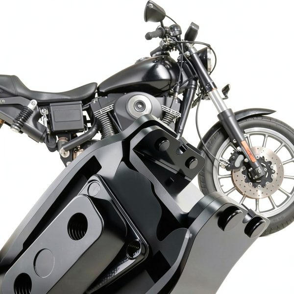 yeeluzan Front Isolator Motor Mount for Harley Dyna 47583-90B-4