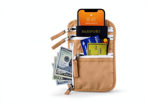 Hero Travel Supply Neck Wallet Unisex Adult-1