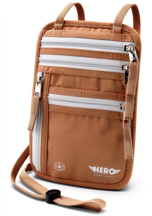 Hero Travel Supply Neck Wallet Unisex Adult-0