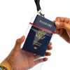 Passport Wallet Specialist ID Black Plastic Zipper-4