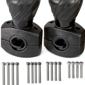 Steering Wheel Spinner Spurtar Black Manual Knob-0