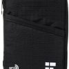 Zero Grid RFID Passport Wallet Black Nylon-0