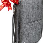 Boacay RFID Travel Wallet Unisex Waterproof Leather-0