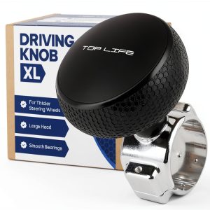Top Life Silicone Steering Wheel Knob for Large Trucks-0