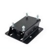 Gemigard Mini Bike Engine Riser Plate Black GE-S42 Heavy Duty Steel-2