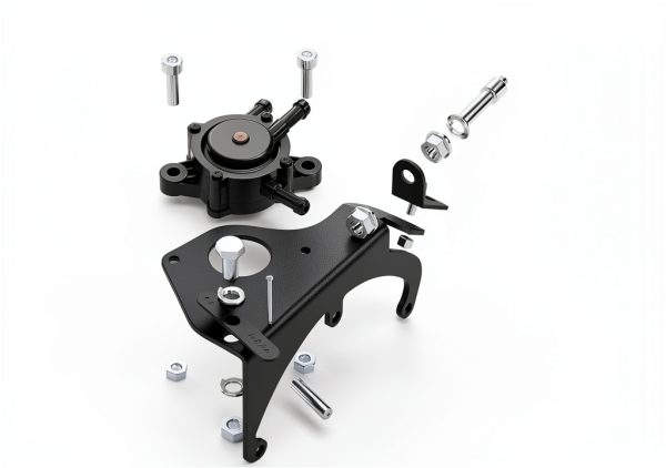 CILOYU Predator 212 Engine Mount Kit Black Aluminum Throttle Bracket-1