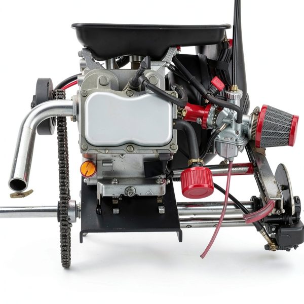 RYANSTAR RACING Universal Engine Mount EA093-BK Black Heavy‑Duty Mount-3