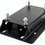 Gemigard Mini Bike Engine Riser Plate Black GE-S42 Heavy Duty Steel-0