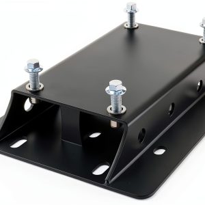 Gemigard Mini Bike Engine Riser Plate Black GE-S42 Heavy Duty Steel-0