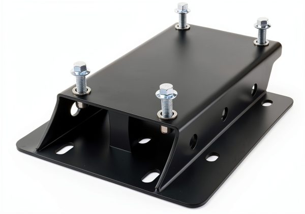 Gemigard Mini Bike Engine Riser Plate Black GE-S42 Heavy Duty Steel-0