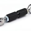 Front Lower Stabilizer Link Unrestricted Walk Black Anodized Touring-0