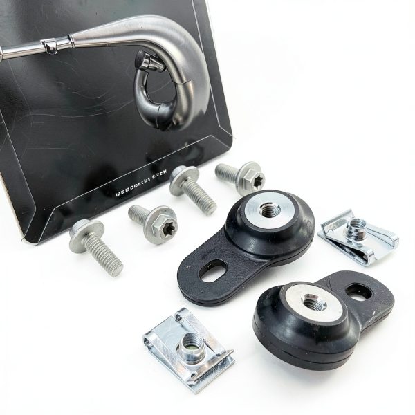 Specmoto Euro 2-Stroke Pipe Mount Kit for 50 - 300cc KTM, Husqvarna, GasGas, & Beta. 50 65 85 125 200 250 300 # 50305012000 & 28-91943-000-3