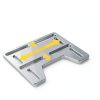 JMCHstore Mini Bike Engine Mount Plate 10mm Aluminum Bracket Kit, for Coleman B100 RB100 Mega Moto mm80, for Hoverheart MB001 Baja DB30 Motovox MBX10, Direct Bolt-On Swap for Predator 212 196 224cc-2