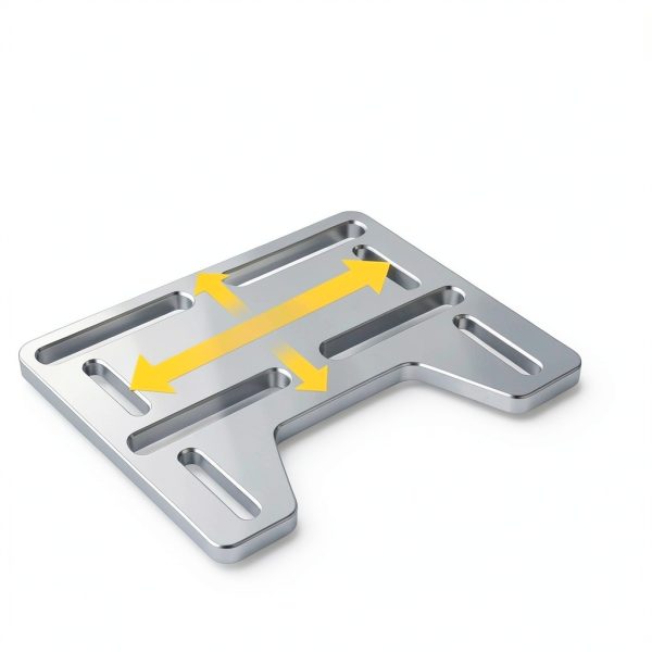 JMCHstore Mini Bike Engine Mount Plate 10mm Aluminum Bracket Kit, for Coleman B100 RB100 Mega Moto mm80, for Hoverheart MB001 Baja DB30 Motovox MBX10, Direct Bolt-On Swap for Predator 212 196 224cc-2