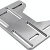 JMCHstore Mini Bike Engine Mount Plate 10mm Aluminum Bracket Kit, for Coleman B100 RB100 Mega Moto mm80, for Hoverheart MB001 Baja DB30 Motovox MBX10, Direct Bolt-On Swap for Predator 212 196 224cc-7