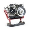 FVRITO Torque Converter Motor Engine Riser Plate for Predator 212cc 196cc 224cc Coleman CT200U BT200X Mini Bike 6.5hp OHV Clone Engine Tillotson Performance Parts-4